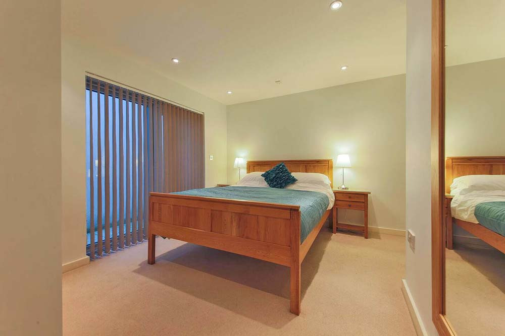 Comfortable master bedroom