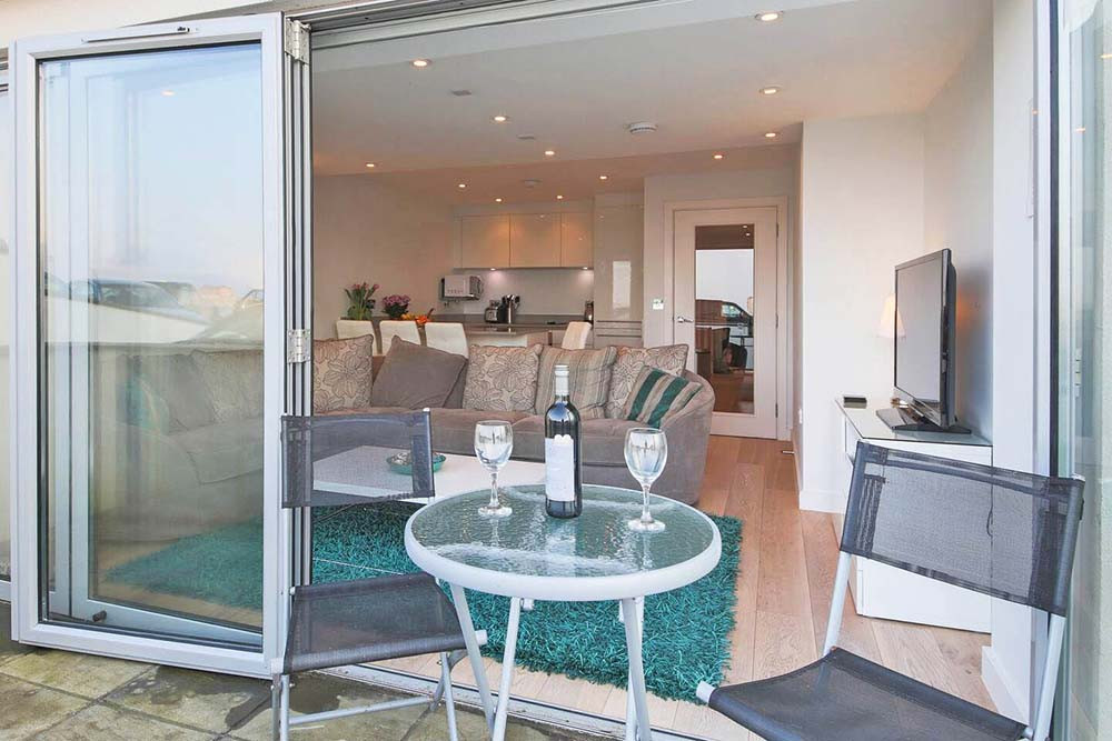 Balcony with a stunning view